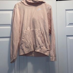 light pink nike sweatshirt